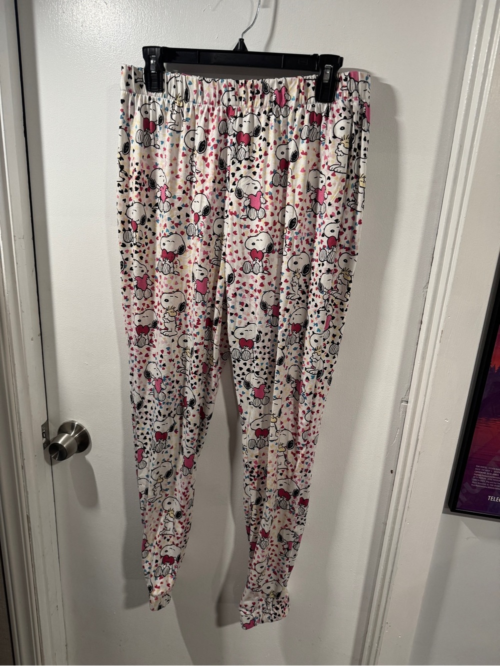 munki munki Peanuts snoopy Heart Print Pajama Pants
